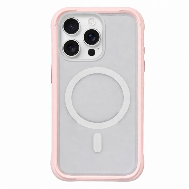 Silicone Frame Bumper Magnetic Frosted Back Panel Phone Case, For iPhone 17 Pro, For iPhone 17, For iPhone 16 Pro Max, For iPhone 16 Pro