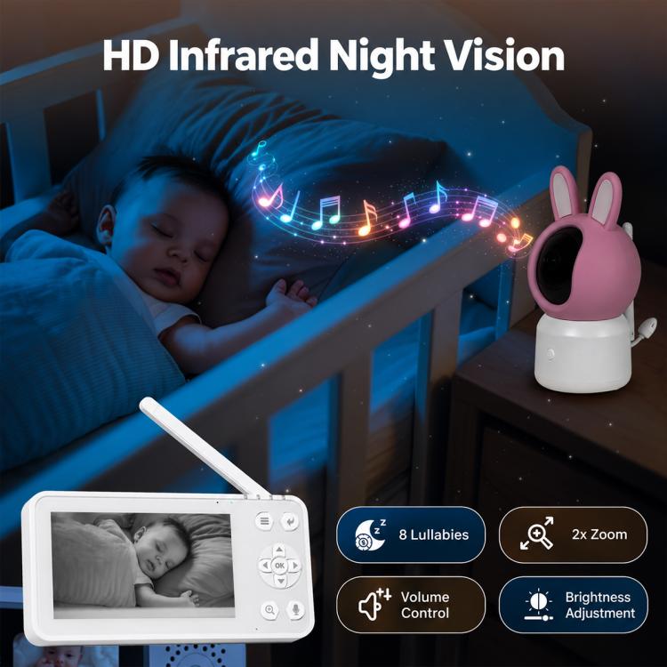 WCM-BM01 2MP WiFi Baby Monitor with 4.5-inch Screen, WCM-BM01