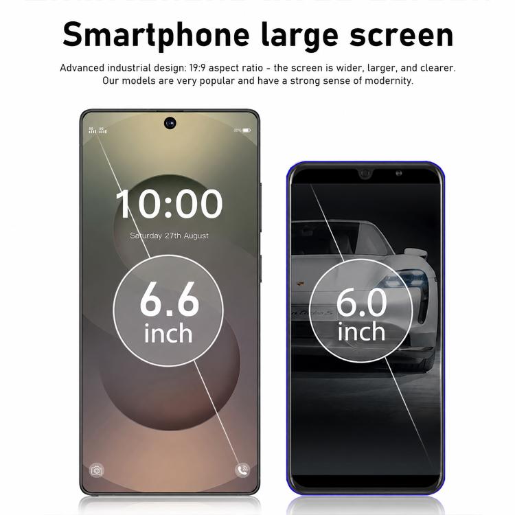 S26 Ultra, 3GB+64GB, 6.6 inch Android 12 MTK6739 Quad Core, Network: 4G, Dual SIM, EU Plug, US Plug, UK Plug, AU Plug