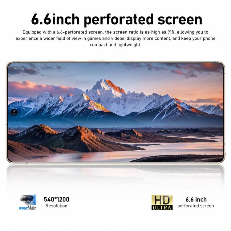 S26 Ultra, 3GB+64GB, 6.6 inch Android 12 MTK6739 Quad Core, Network: 4G, Dual SIM, EU Plug, US Plug, UK Plug, AU Plug