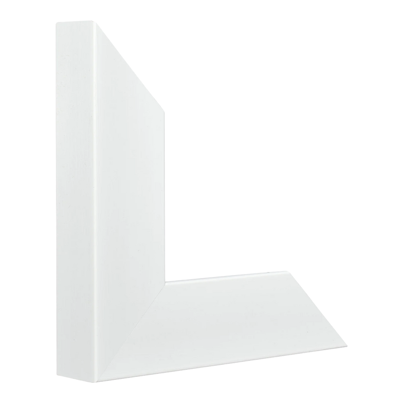 Edge Brushed white Picture Frame, 30x40cm