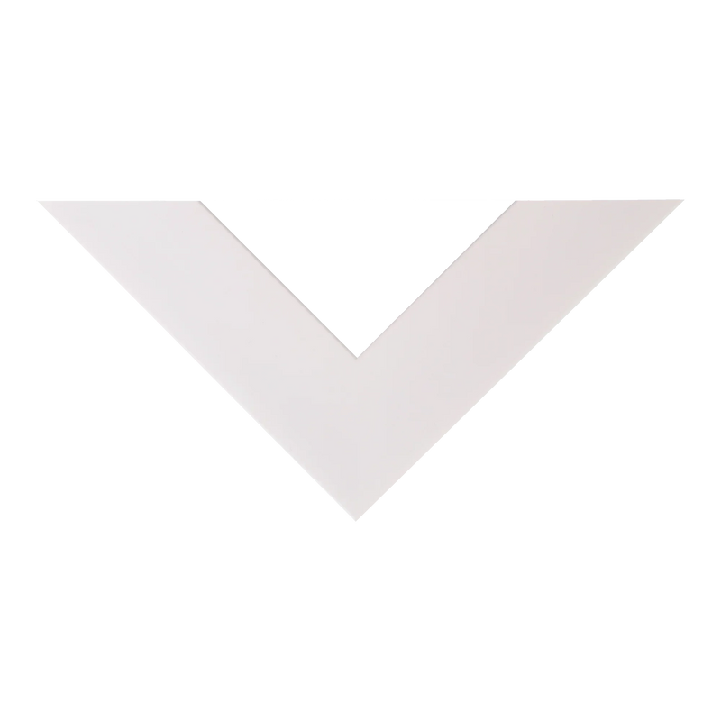 Edge Brushed white Picture Frame, 4x4"