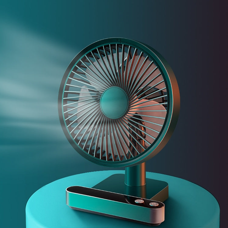 F702 Automatic Shaking Desktop Electric Fan with LED Display