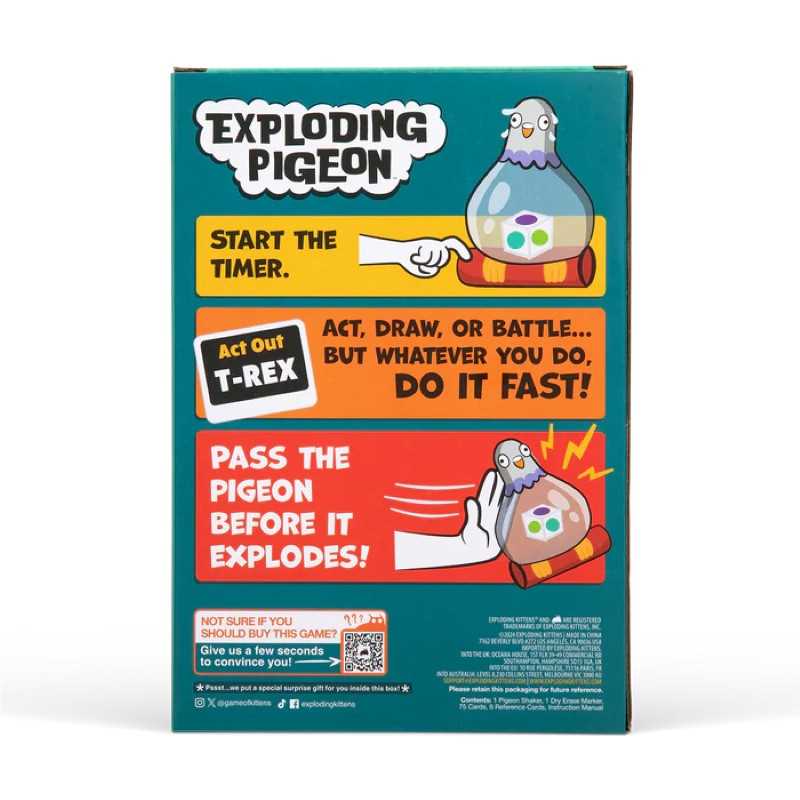 Exploding Pigeon Game