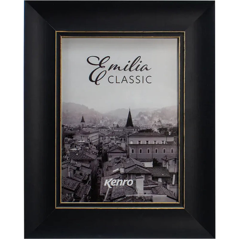 Kenro Emilia Classic 6x4 Photo Frame - Black