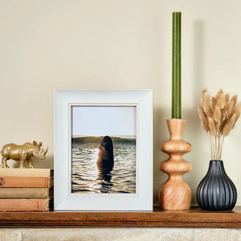 Kenro Emilia Classic 8x6 Photo Frame - White
