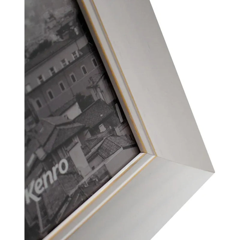 Kenro Emilia Classic 10x8 Photo Frame - White