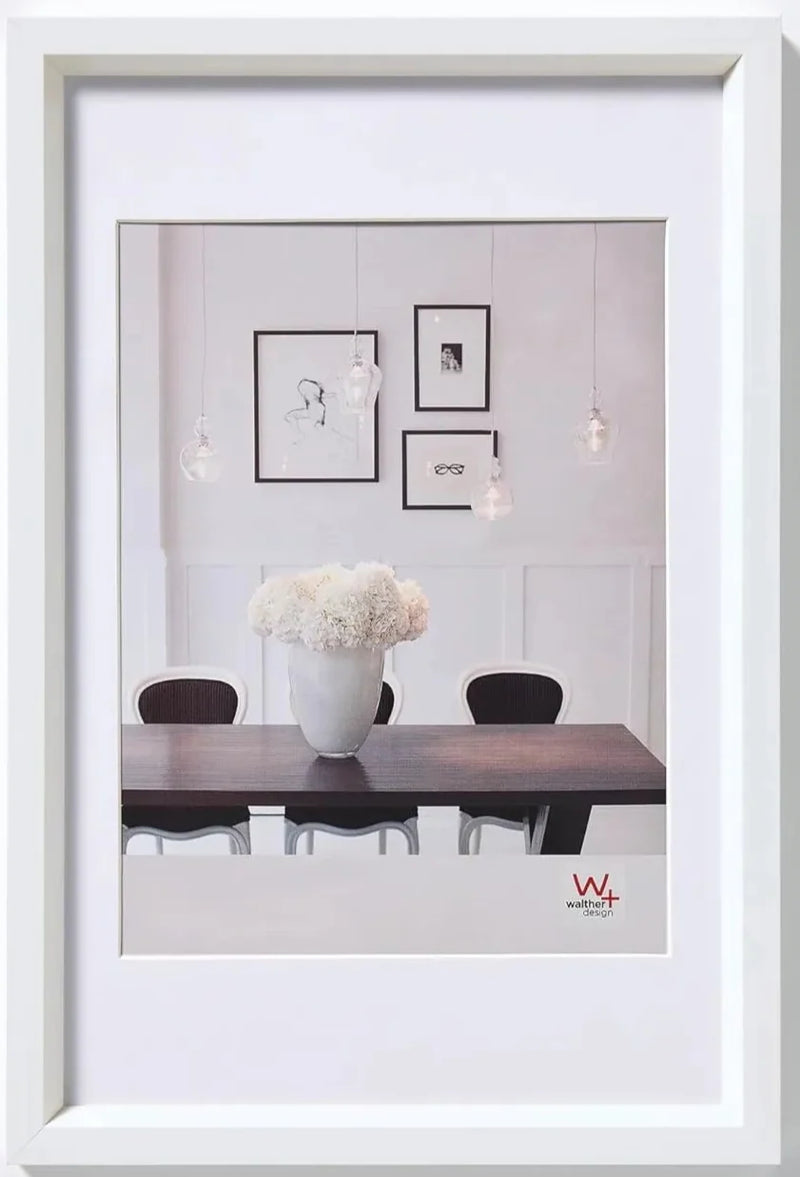Walther Steel Style Photo Frame White 24x20 Inch