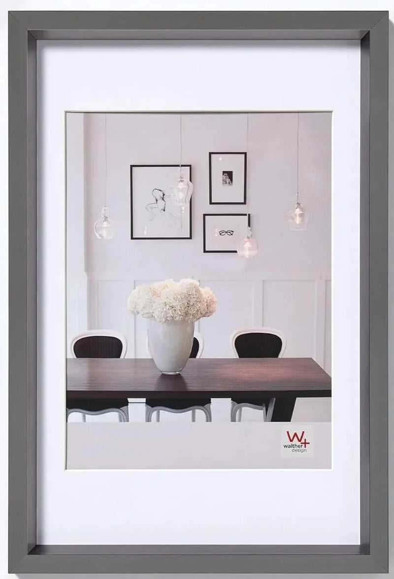 Walther Steel Style Photo Frame Steel 24x16 Inch