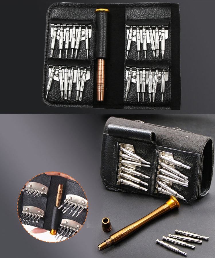 25 in 1 Screwdriver for iPhone 3/4/5/6,Galaxy, Huawei, Xiaomi, Other Smart Phones, Digital Cameras, Laptop, Watch, Glasses, 25 in 1