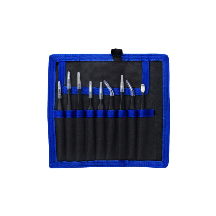 JF-8142 Metal Tweezers Repairing Disassemble Tool Kit, JF-8142