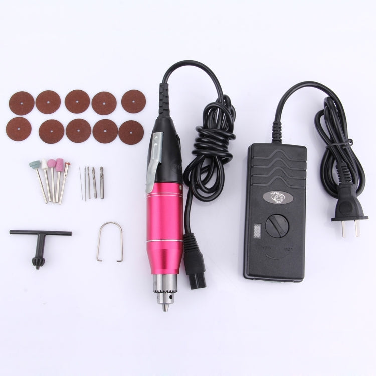 WLXY WL-320 Mini Electric Grinder with Speed Regulation, 110V-240V, Suitable Drill Chuck: 0.3mm-4.0mm, US Plug, WL-320