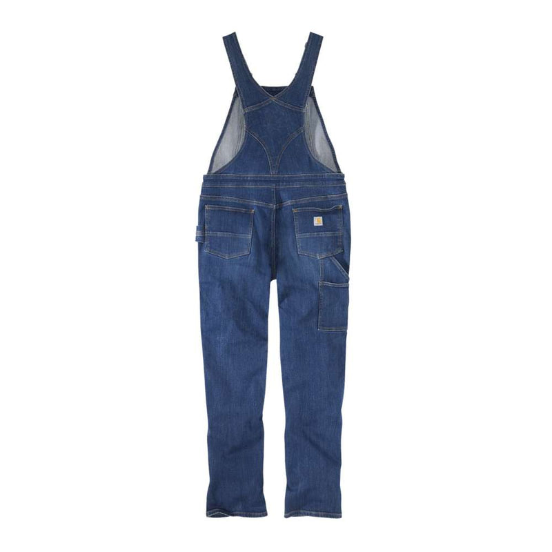 Carhartt 106002 Women's Rugged Flex Relaxed Fit Denim Bib Overall
