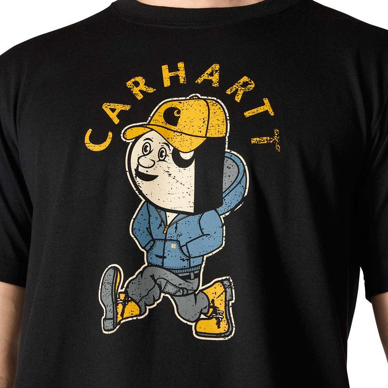 Carhartt 107051 Relaxed Fit Lightweight Short-Sleeve Active Jac Graphic T-Shirt