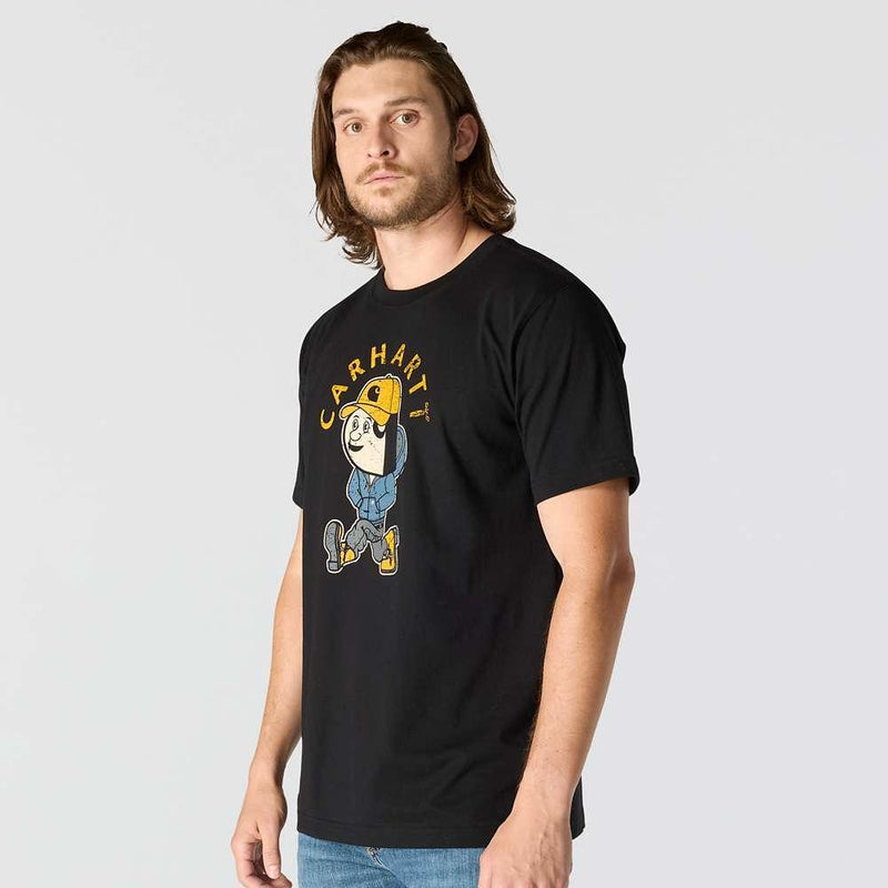 Carhartt 107051 Relaxed Fit Lightweight Short-Sleeve Active Jac Graphic T-Shirt