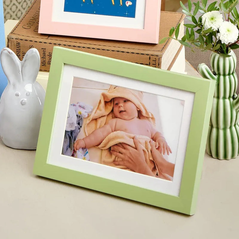 Kenro Envoy Classic Photo Frame 7×5" with 6×4" Mat - Green