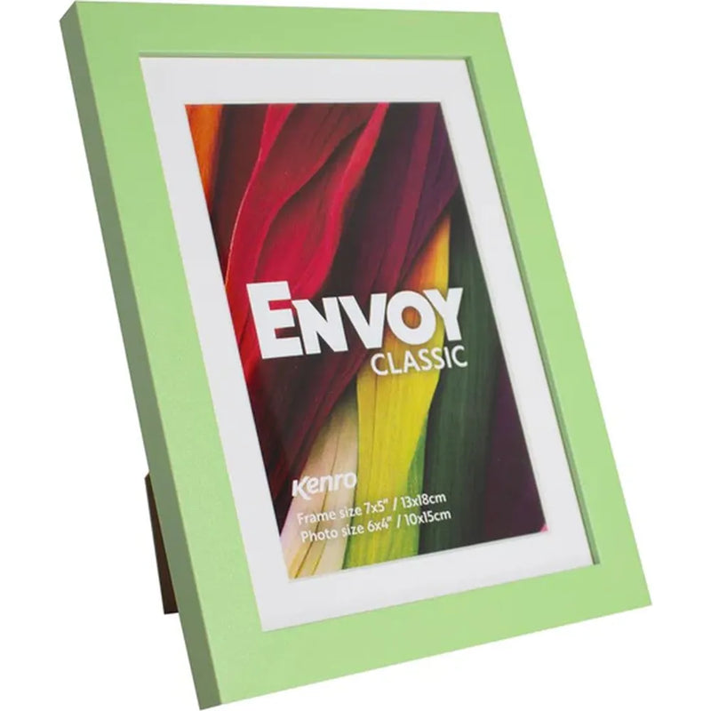 Kenro Envoy Classic Photo Frame 8x6" with 7x5" Mat - Green