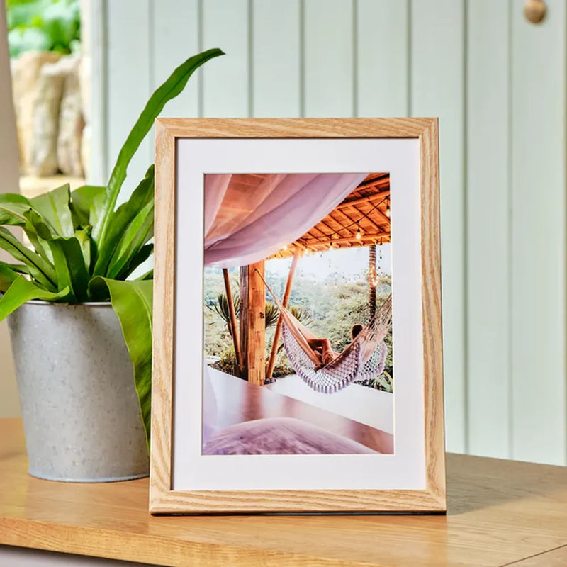 Kenro Envoy Classic Photo Frame 14x11" with 12x8" Mat - Natural