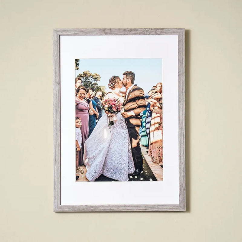 Kenro Envoy Classic Photo Frame A3 with A4 Mat - Grey