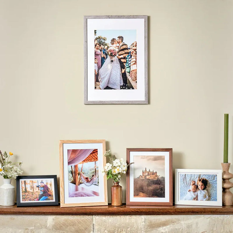 Kenro Envoy Classic Photo Frame A2 with A3 Mat - Brown