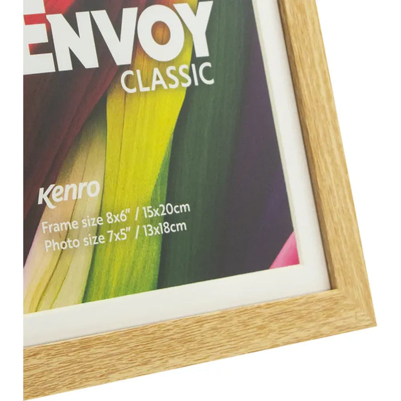 Kenro Envoy Classic Photo Frame A2 with A3 Mat - Natural