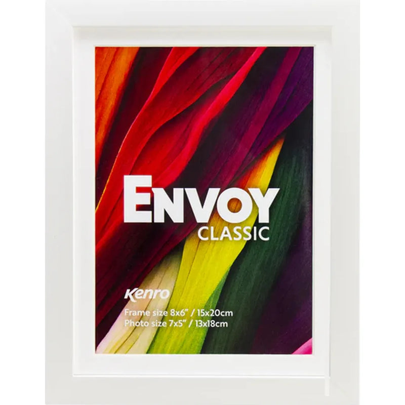 Kenro Envoy Classic Photo Frame A2 with A3 Mat - White
