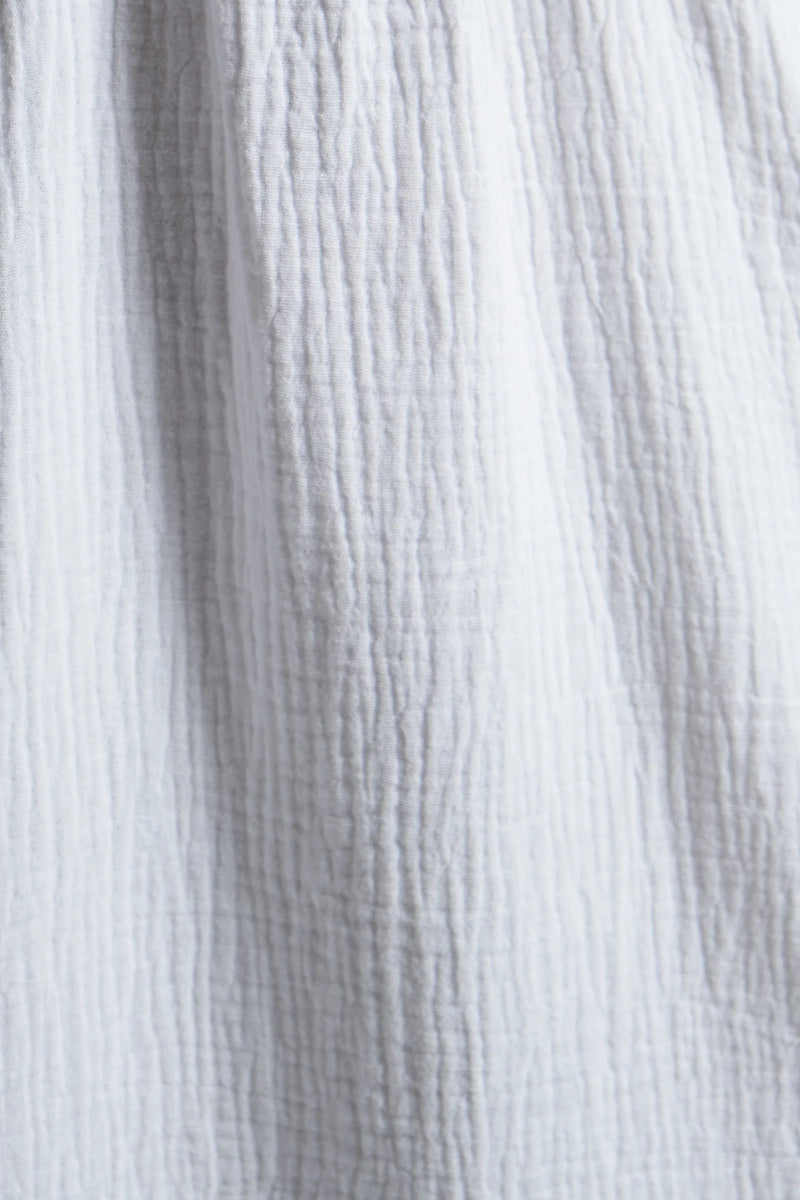 Mayanna Double Gauze Blouse - White