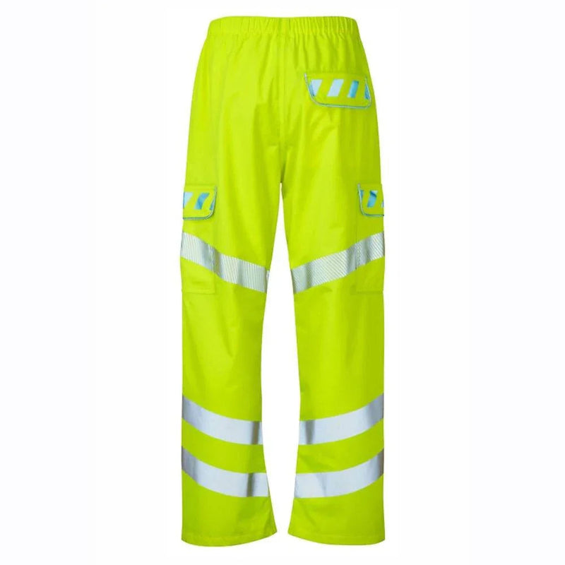 PULSAR EVO101 Evolution HV Yellow Waterproof Breathable Over Trouser