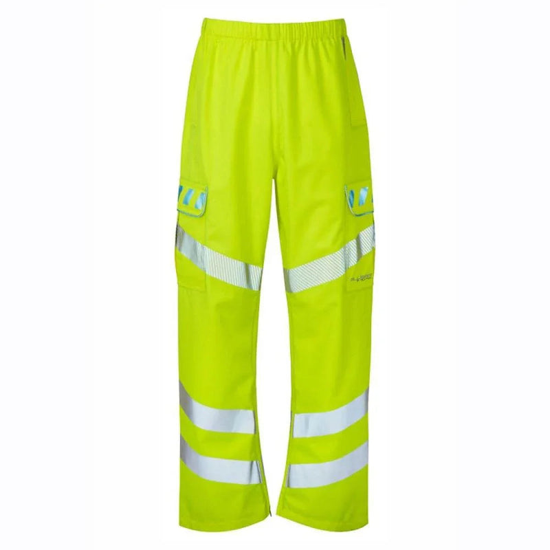 PULSAR EVO101 Evolution HV Yellow Waterproof Breathable Over Trouser