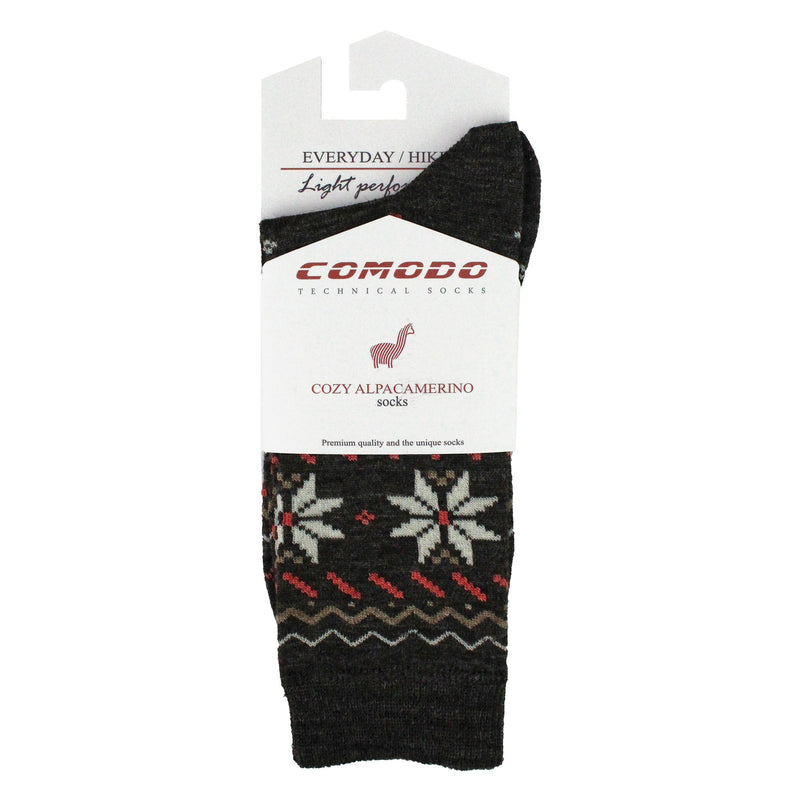 Mens Ladies Alpaca Merino Wool Hiking Socks | Breathable Trekking Socks