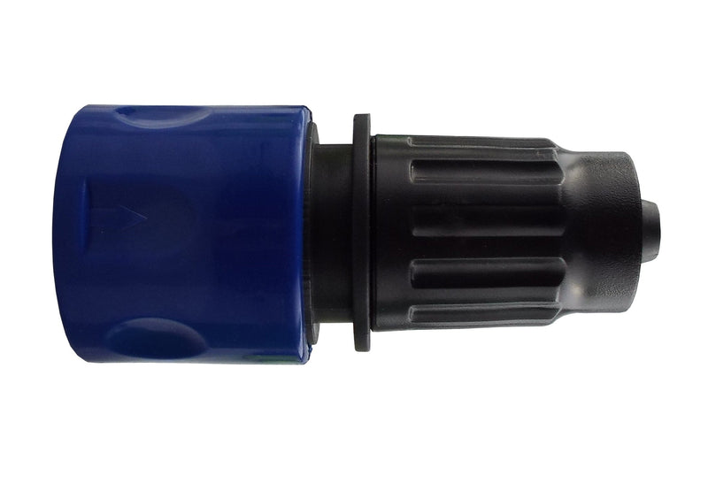 Expanding Hose Connector Blue