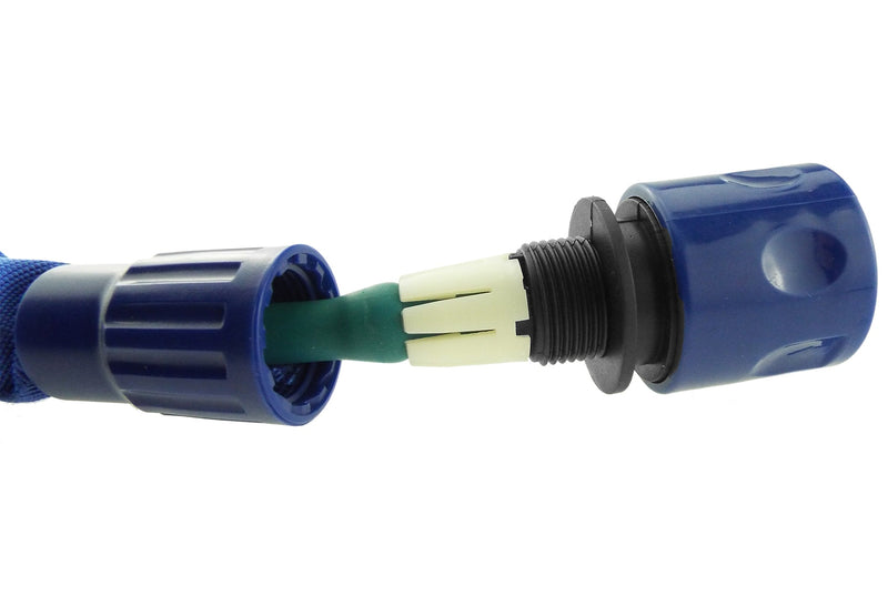 Expanding Hose Connector Blue