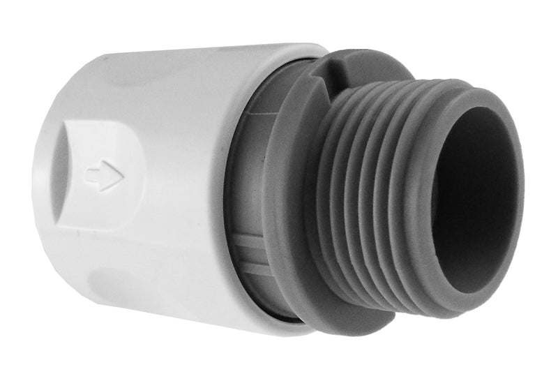 Hose Connector WL with In-Line BSPF Threaded Valve