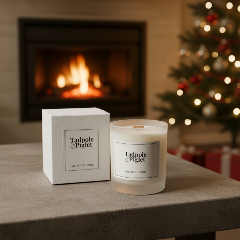 Earl Grey & Cucumber Scented Candle
