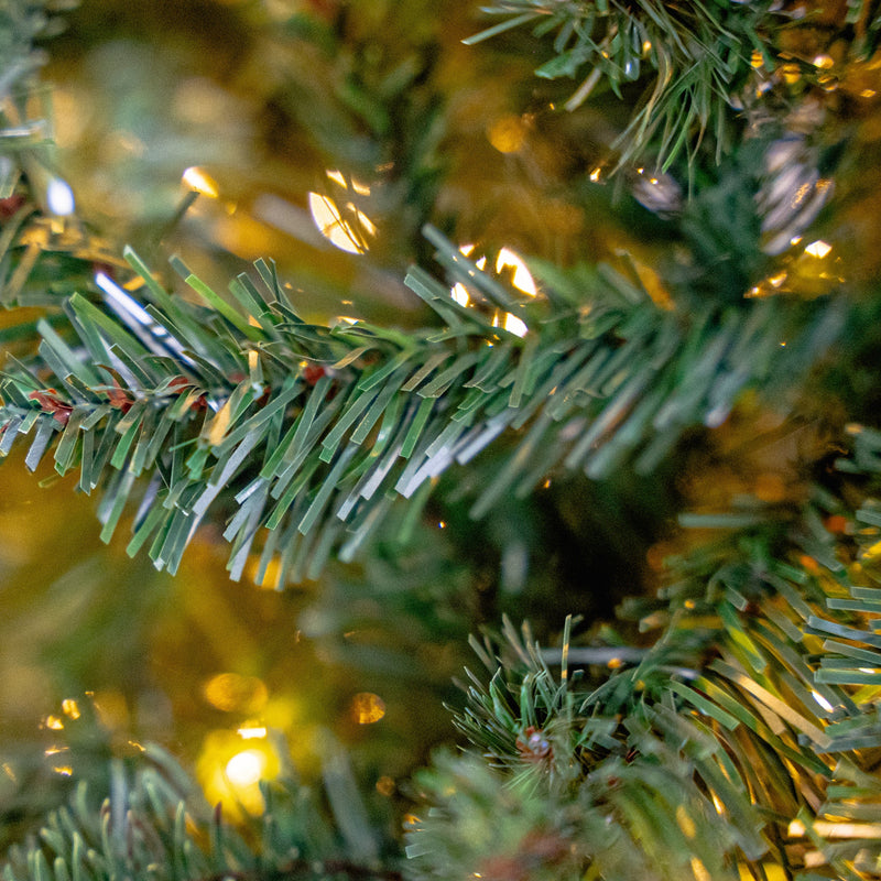 12ft LED Christmas Tree with 6,500 Warm White Lights
