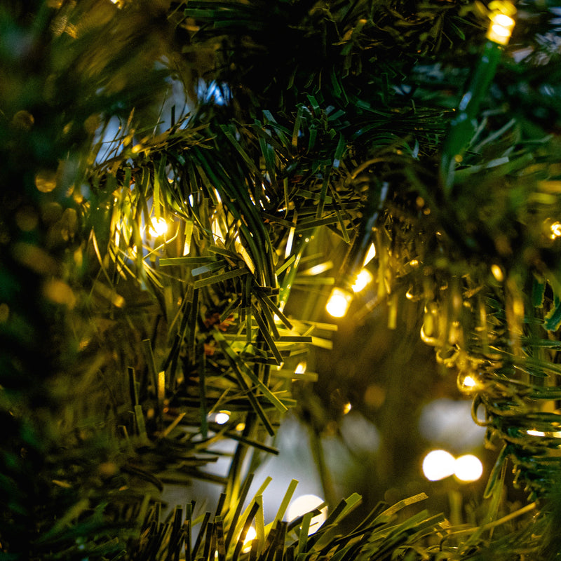 12ft LED Christmas Tree with 6,500 Warm White Lights