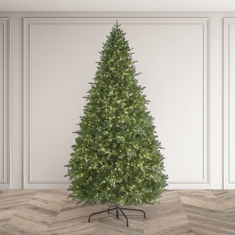 12ft LED Christmas Tree with 6,500 Warm White Lights
