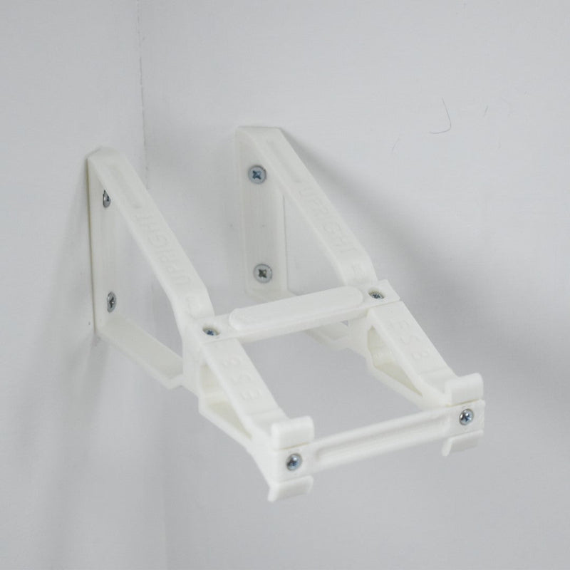 Echo Show 8 Corner Wall Mount Corner Wall Bracket Adjustable Tilt Multi Function - Upright & Angled