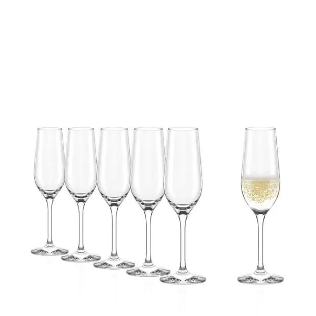 Stolzle Event Champagne Flutes - 195ml - Set of 6