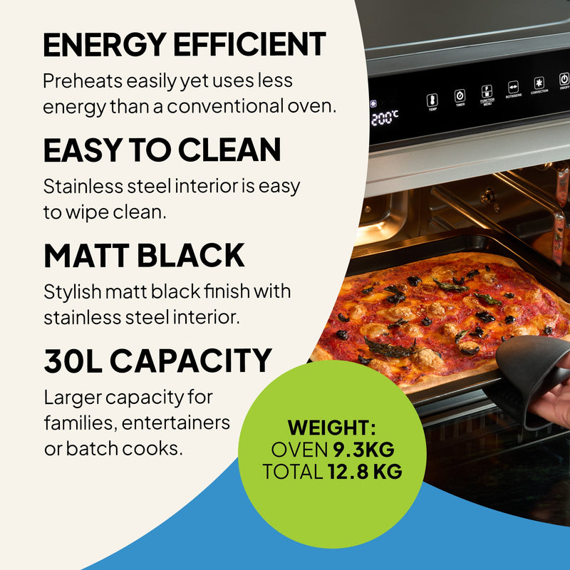 f77 Super Oven Pro - 30L Digital Air Fryer Oven