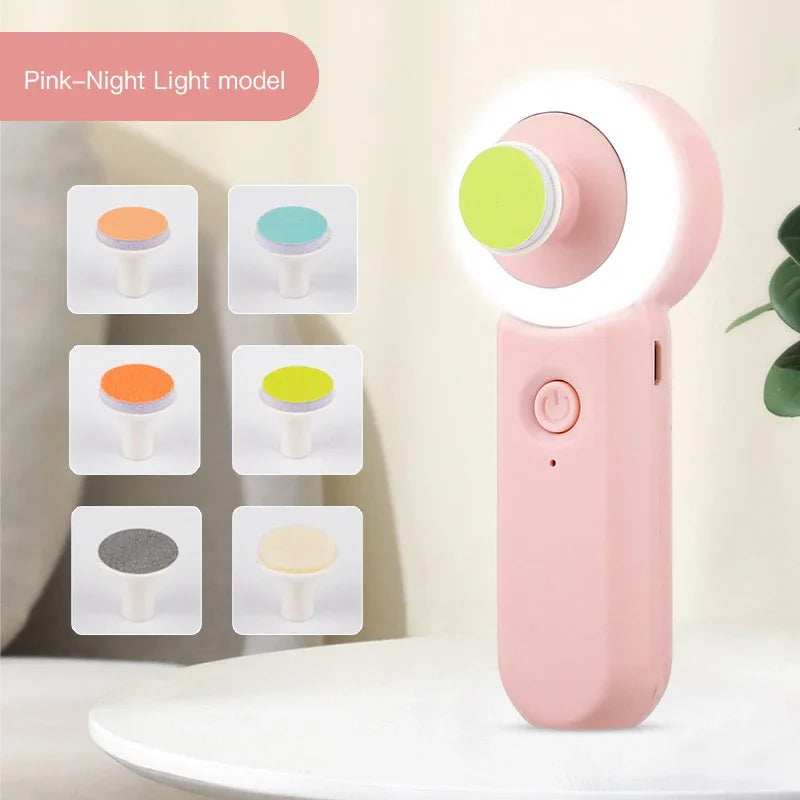 Rechargeable Baby Electric Nail Grinder & Safe Trimmer for Newborns