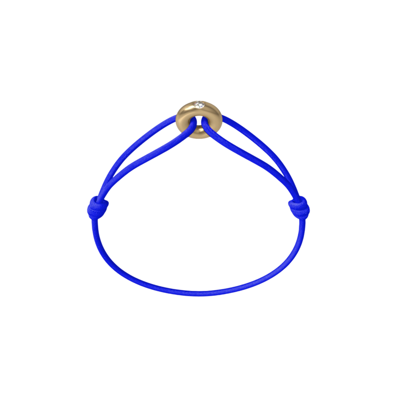 Mini Golden Soho Diamond Cord Bracelet