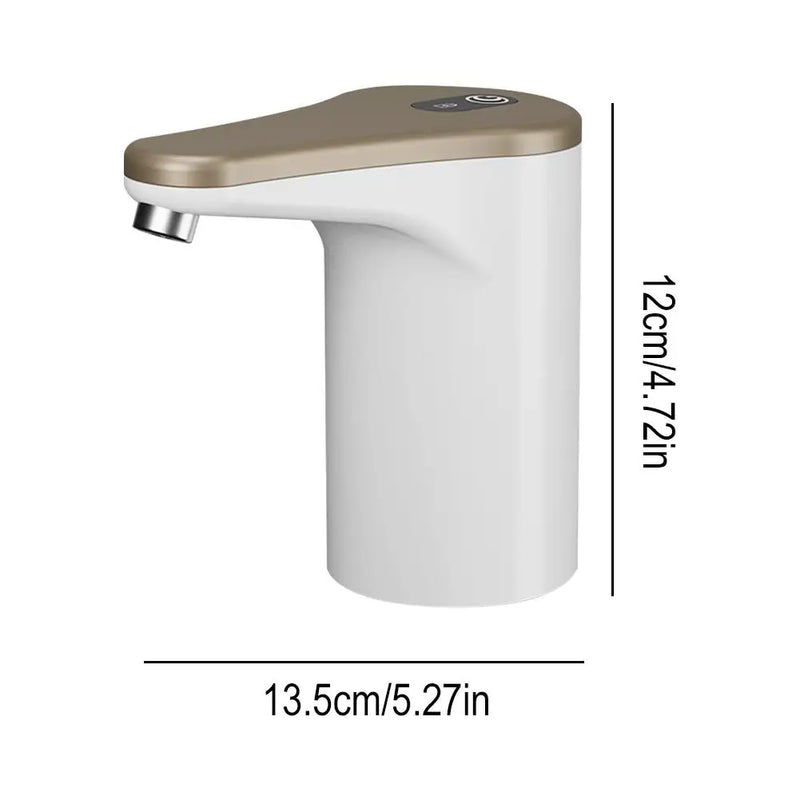 Electric Drinking Water Dispenser - Universal USB Rechargeable Pump for Home, Kitchen & Office Bottled Water