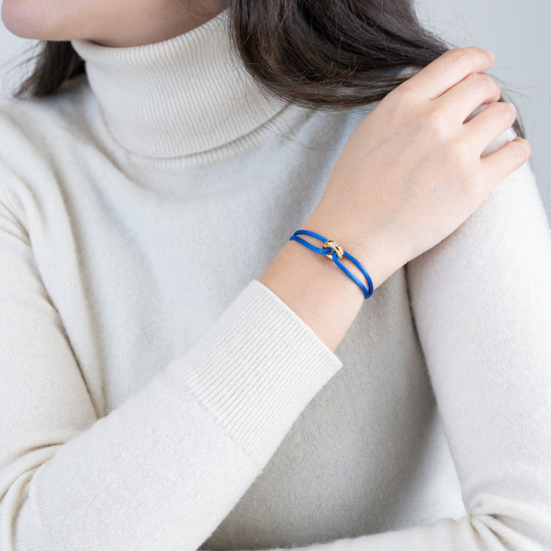 Golden Soho Diamond Cord Bracelet