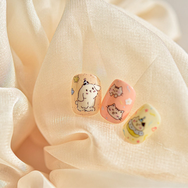 Hello Claws | Fluffy Puppy 5D Nail Deco Sticker