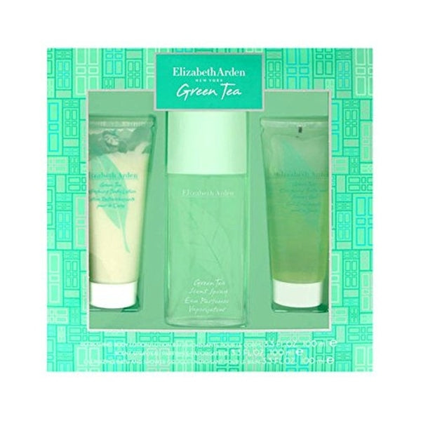 Elizabeth Arden Green Tea Gift Set 100ml EDP + 100ml Body Lotion + 100ml Shower Gel