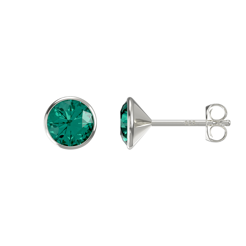 Cubic Zirconia Stud Earrings