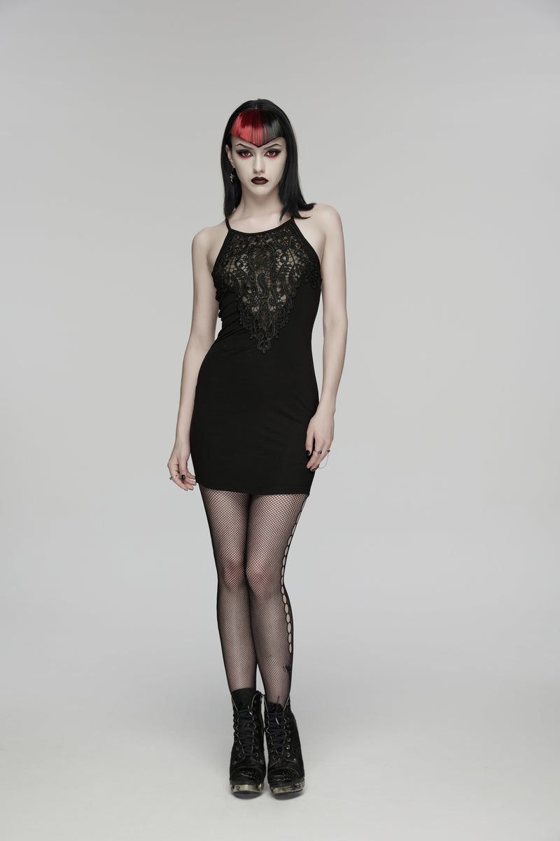 Punk Rave Juliette Goth Slip Dress