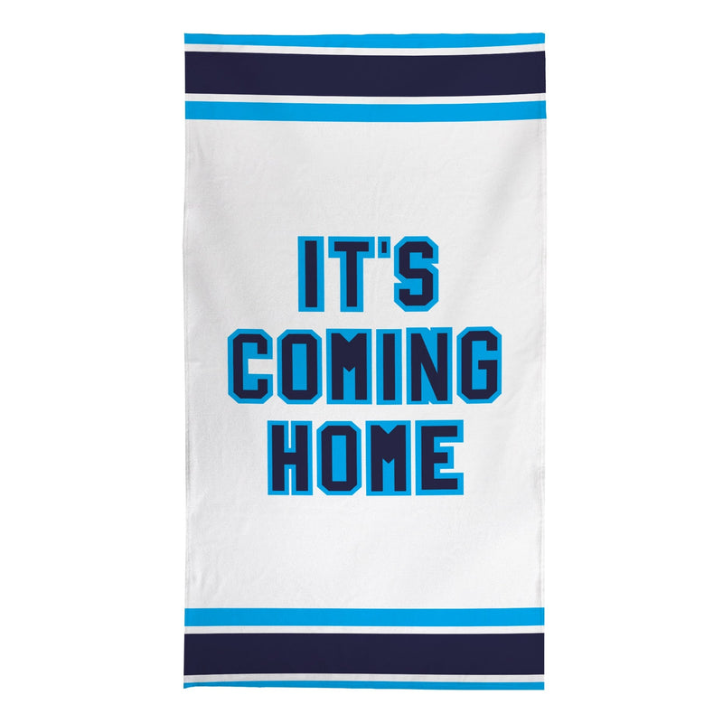 England It's Coming Home - WC26 - Retro Beach Towel - 150cm x 75cm