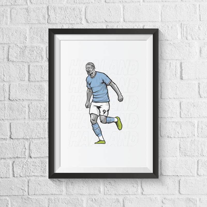 Erling Haaland Print